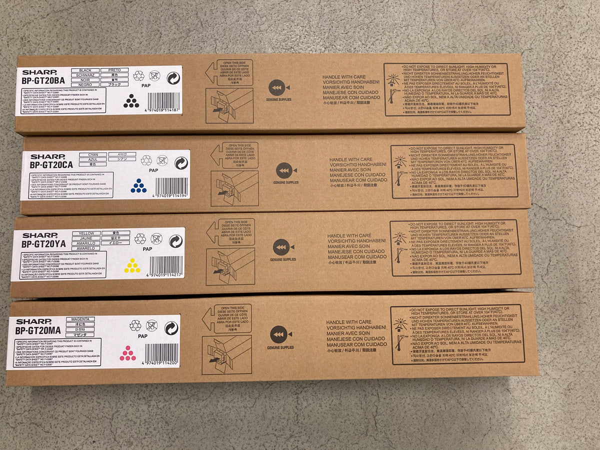 Sharp Toner BP-GT20CA Cyan 10K Manufacturer Sharp