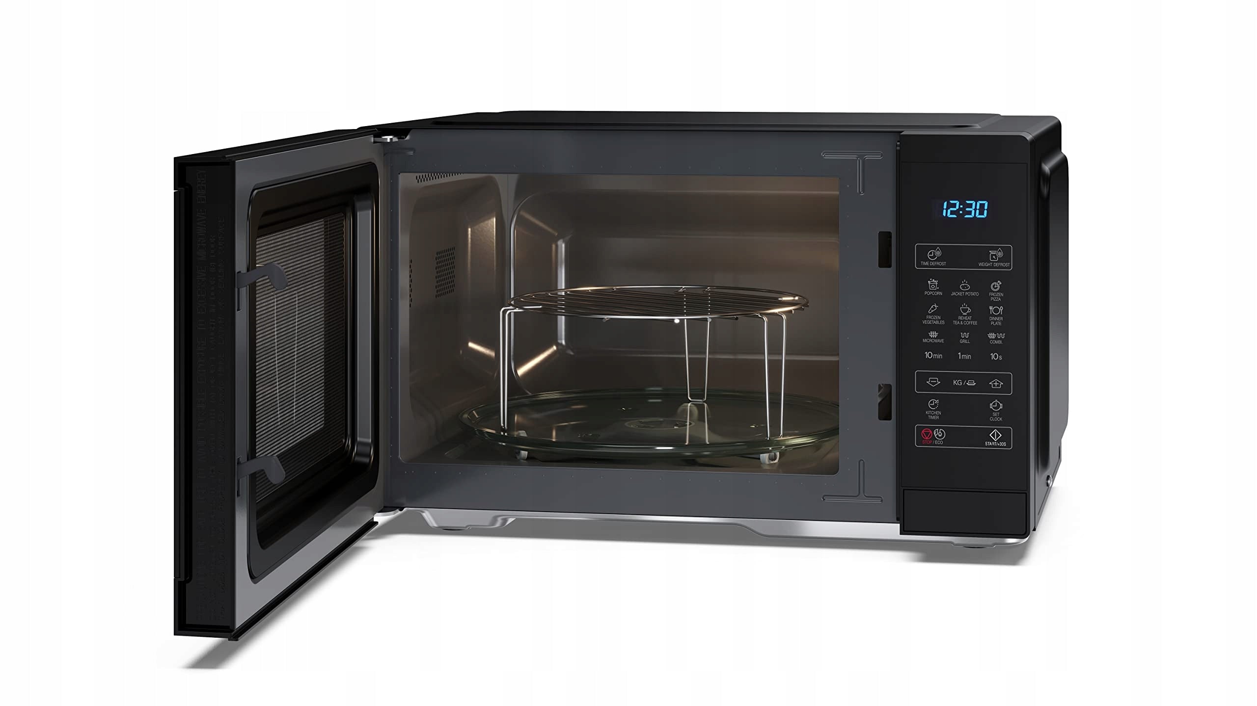 Sharp YC-MG252AE-B Microwave with Grill 25 L, 900 W Microwave, 1000 W Grill Manufacturer code YC-MG252AE-B