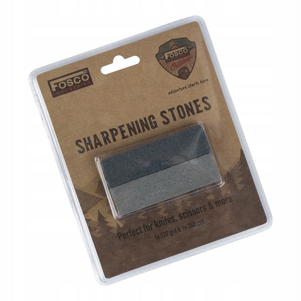 Sharpening Stones Donkey for Knife Fosco Set of 2pcs Gradation 120 240