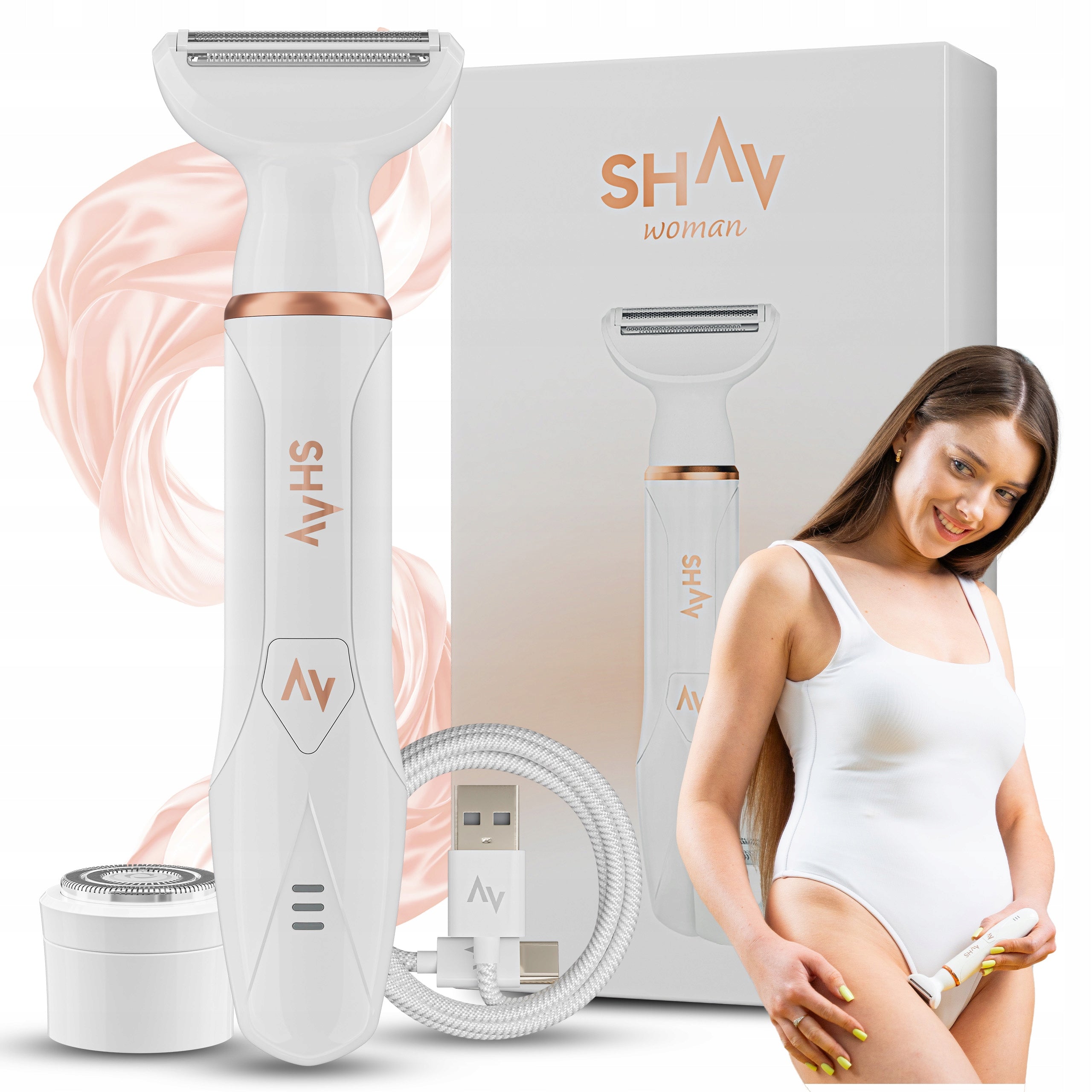 Shav Woman | Women's Shaver Body Epilator for Women