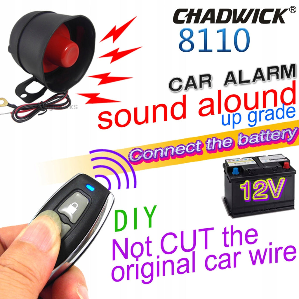 Shaver Car Remote Control Anti-theft Alarm System Brand no brand