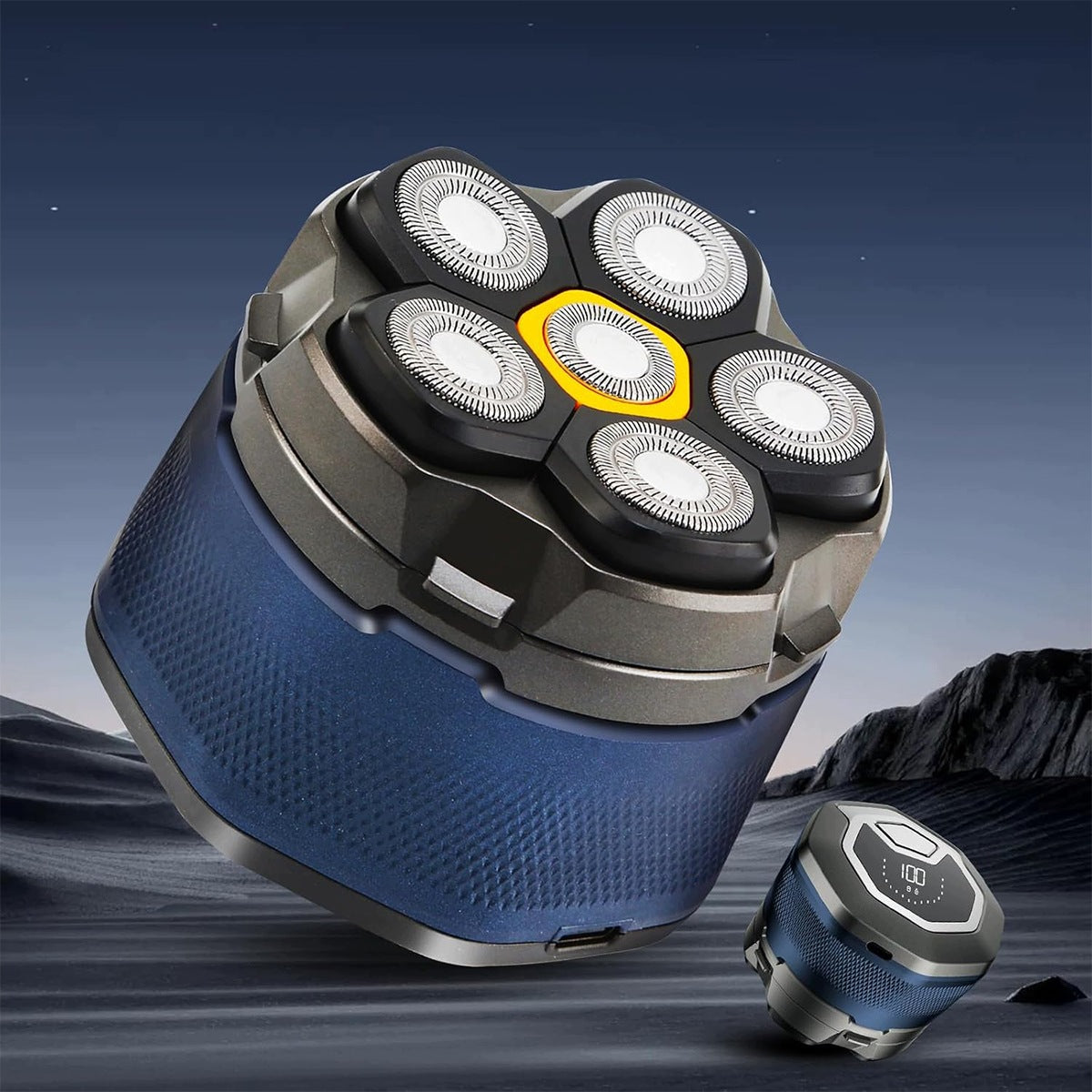 Shaver Men's Shaving Machine for Beard Hair Head Packaging status original