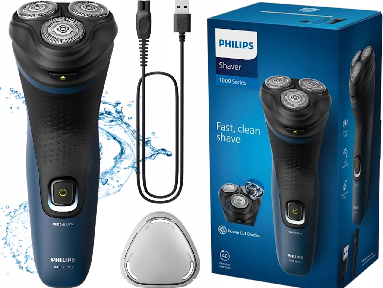 Shaver Philips MEN'S SHAVER PHILIPS MEN'S BEARD SHAVER Packaging status original