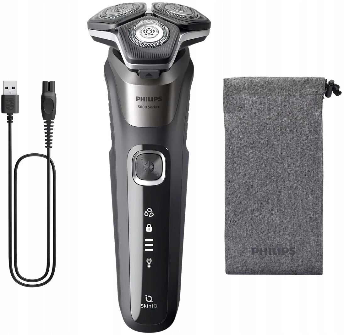 Shaver Philips S5887/10 Series 5000 Wet&Dry Trimmer Head 360