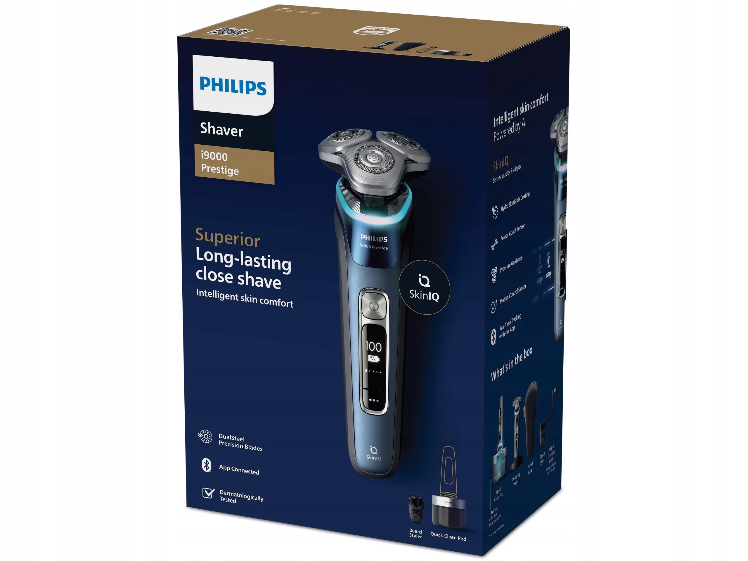 Shaver Philips i9000 Prestige XP9201 SkinIQ +Accessories +Cleaning station EAN (GTIN) 8720689030816