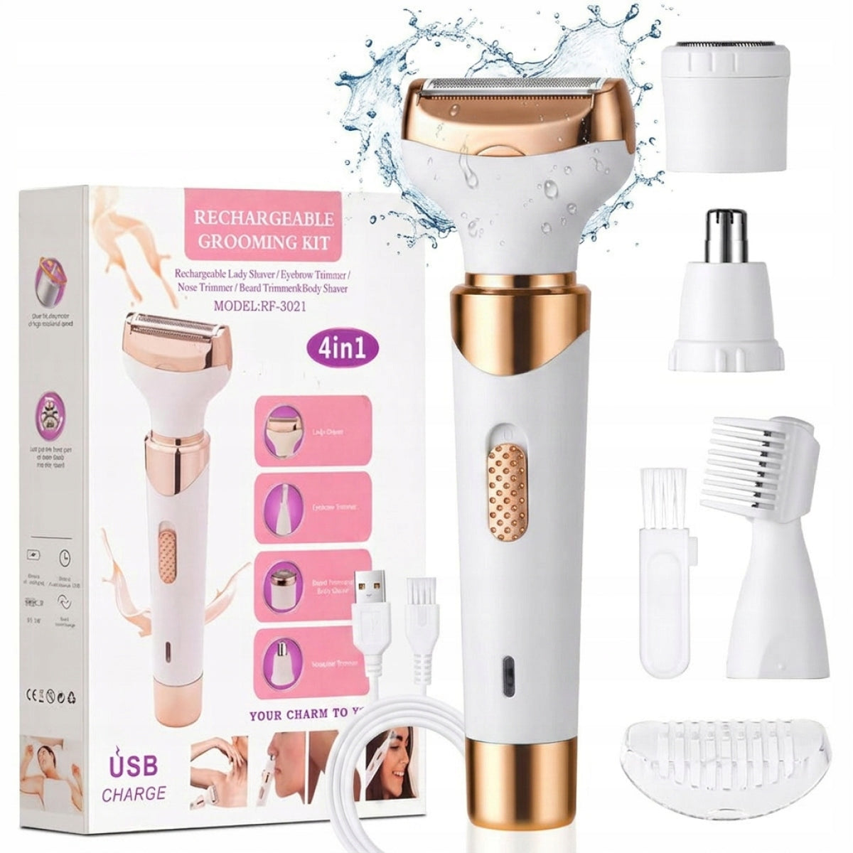 Shaver Women's MACHINE Epilator Body Trimmer Underarm Bikini