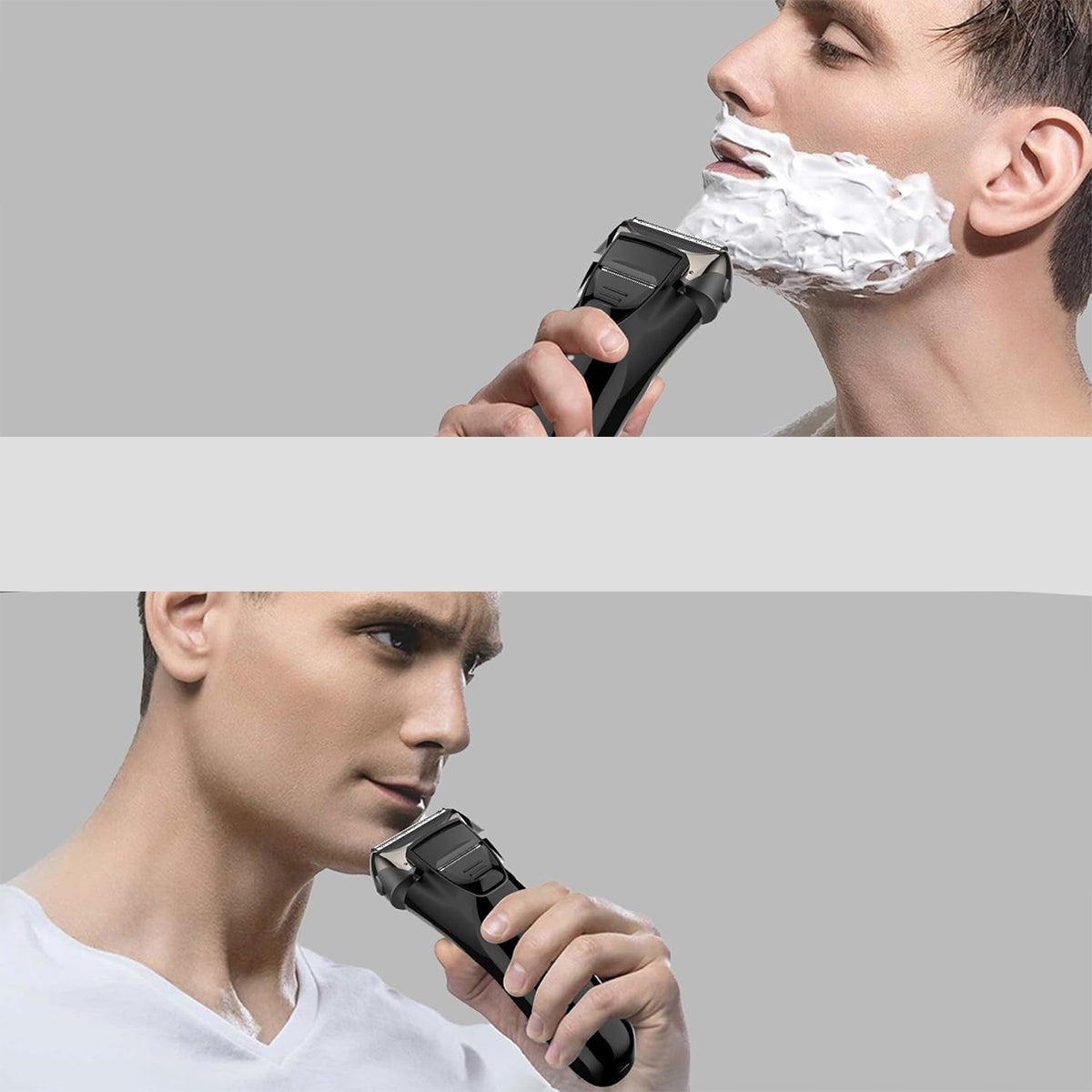 Shaver for men, for wet and dry use Type foil