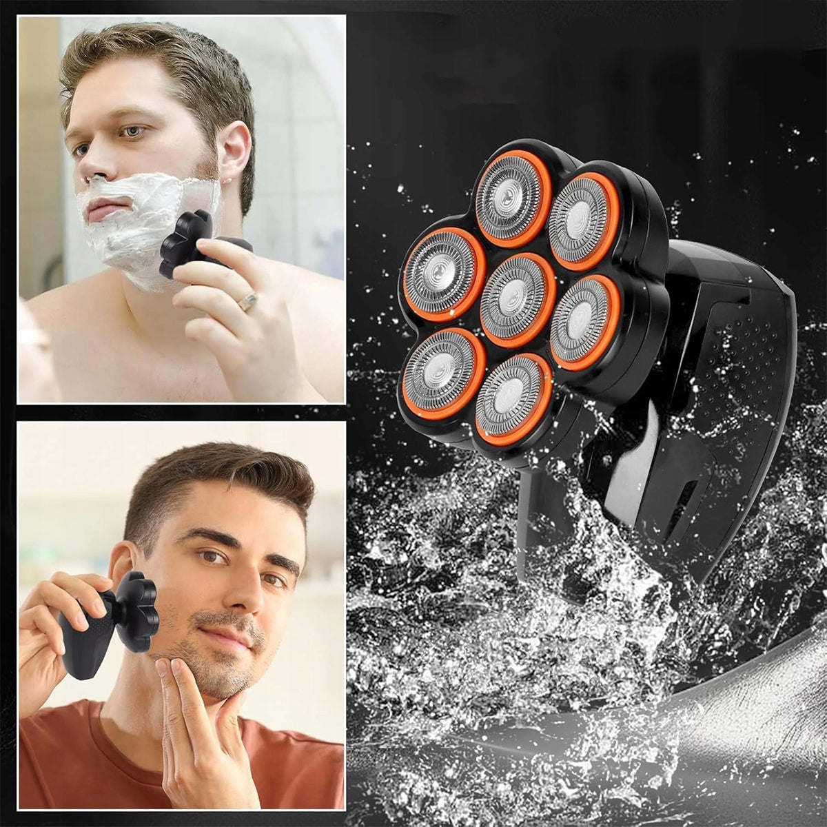 Shaver– men’s electric shaver, beard and nose trimmer Type hybrid