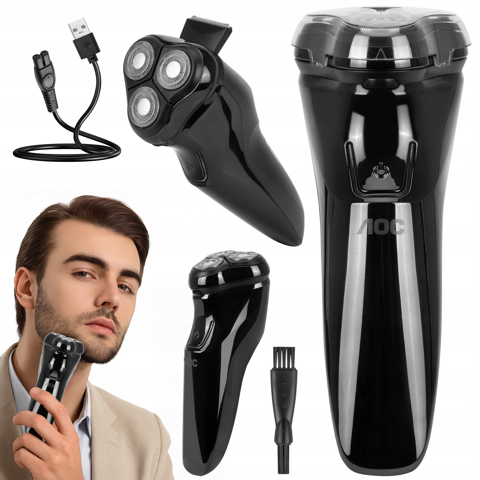 Shaving machine beard shaver AOC PHT101 black