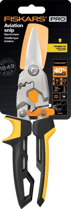 Shears Fiskars PowerGear straight cutting Product weight with unit packaging 0.5 kg