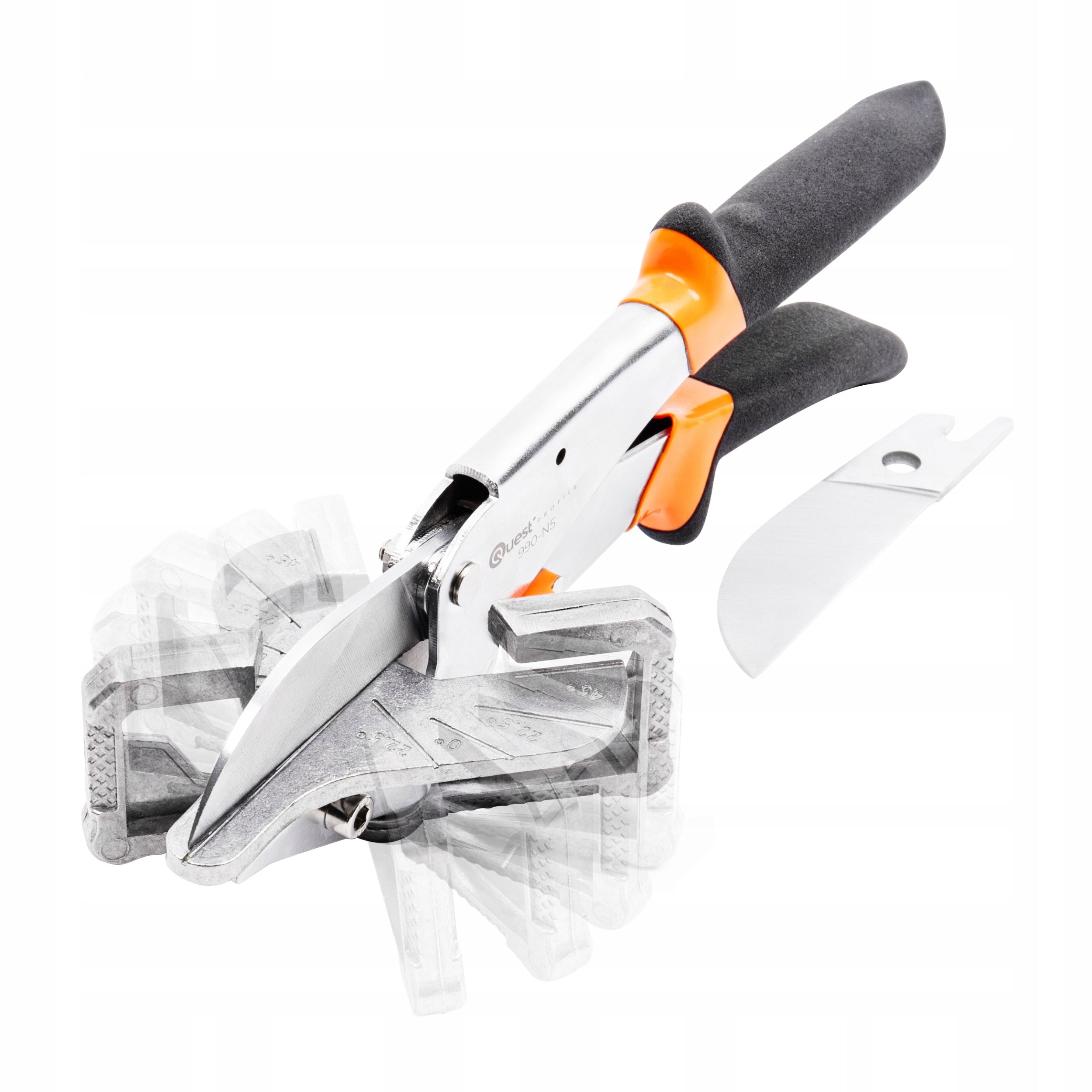 Shears for straight cutting and profile cutting - quick setting system Manufacturer code 990-N5