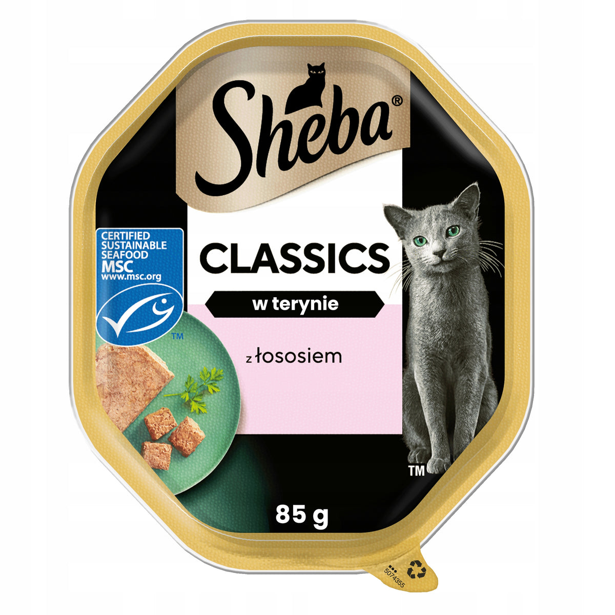 Sheba Salmon in the area 85g