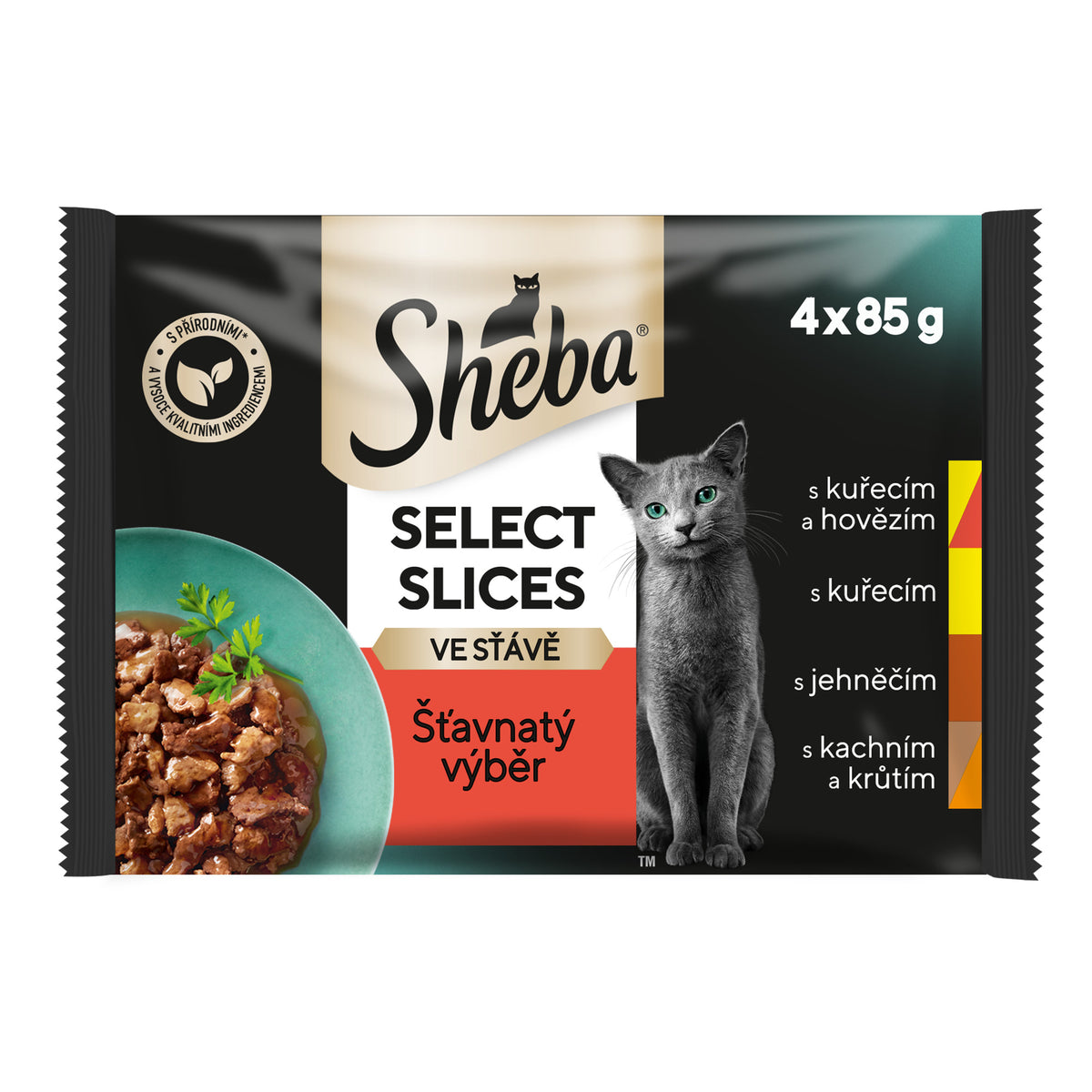 Sheba beef wet food 4,42 kg