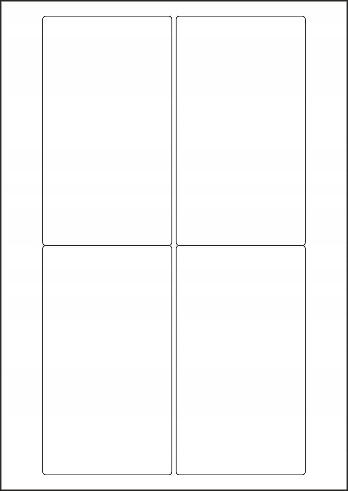 Sheet A4 MAT 78x139 /100ark Manufacturer code 3222
