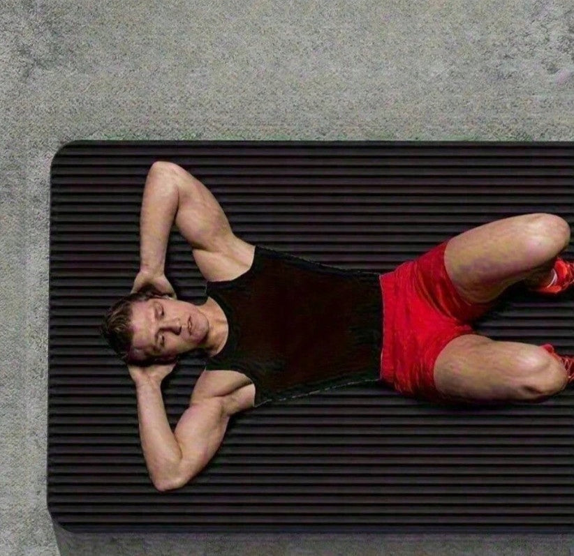 Shein BLACK EXERCISE MAT S07