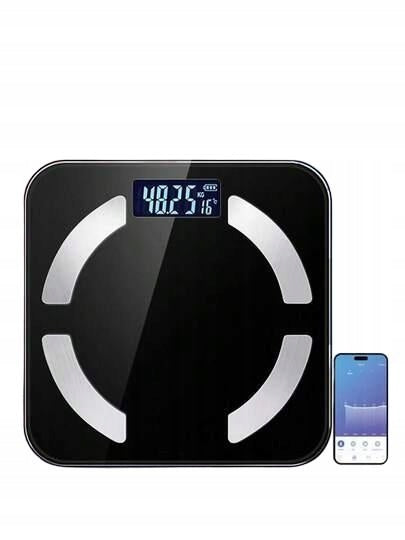 Shein Black Bathroom Scale S07