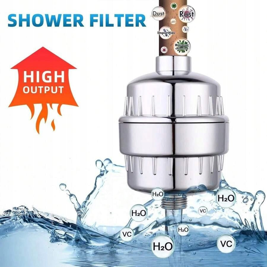 Shein Silver Shower Filter S07 Model sh25031016499598769