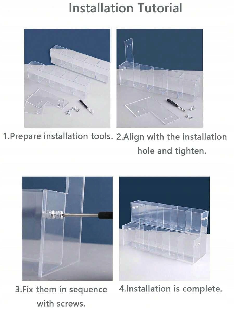 Shein TRANSPARENT PEN ORGANIZER S07 27X18X28 Customs tariff code 39269097