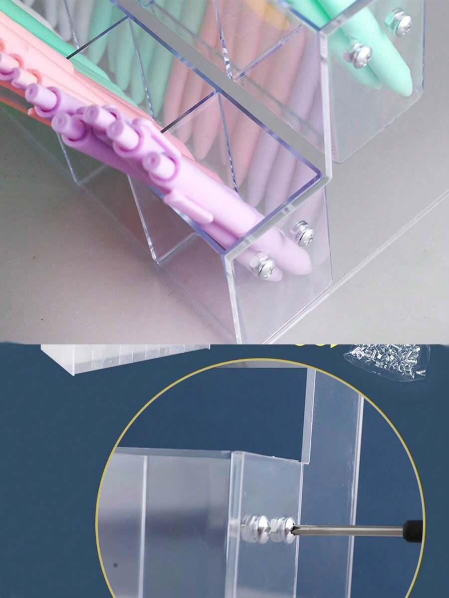 Shein TRANSPARENT PEN ORGANIZER S07 27X18X28 Kind other