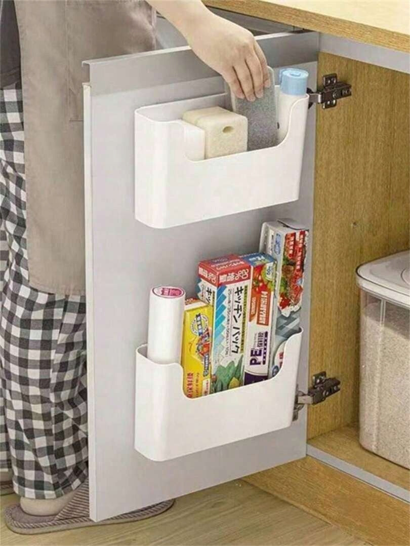 Shein WHITE CABINET ORGANIZER S07 kaf