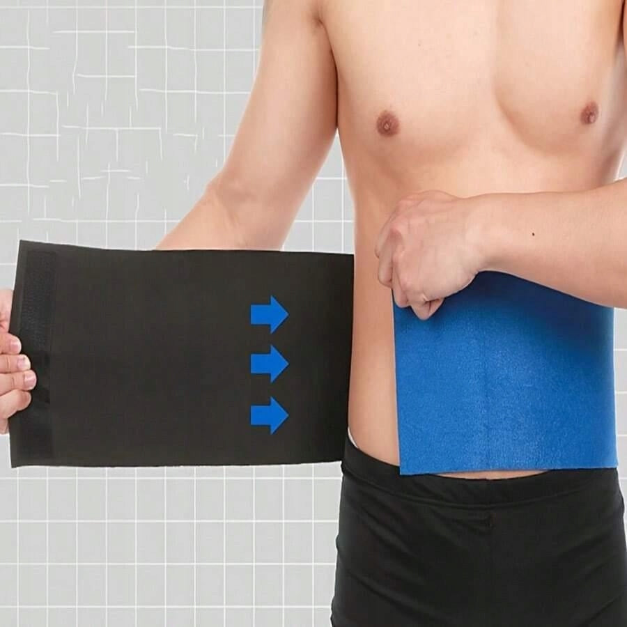 Shein blue training belt S07 110 Body parts stomach