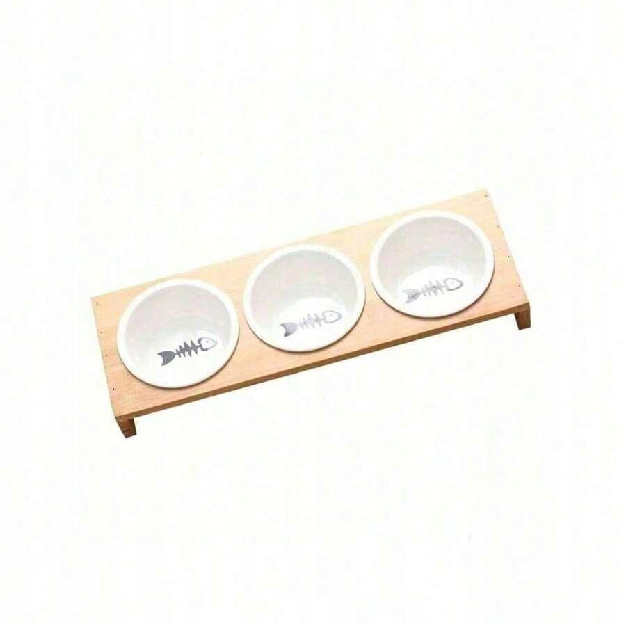 Shein double cat bowl S07 100ML Brand Shein