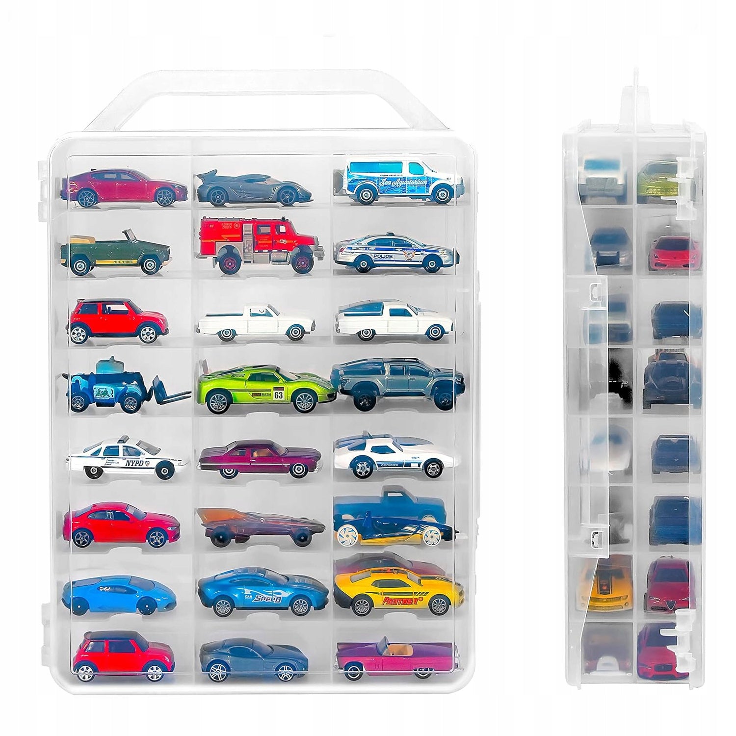 Shelf Lockable Suitcase for Resoraki Cars Display for 46 Cars Packaging status original