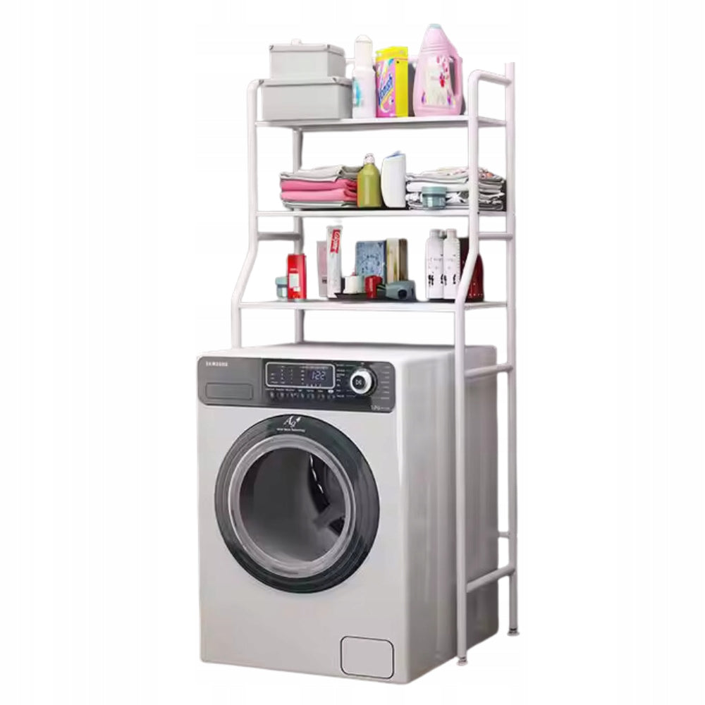 Shelf Over Toilet Washing Machine Toilet Rack For Bathroom Metal Bathroom Cabinet Brand MORE&DECO