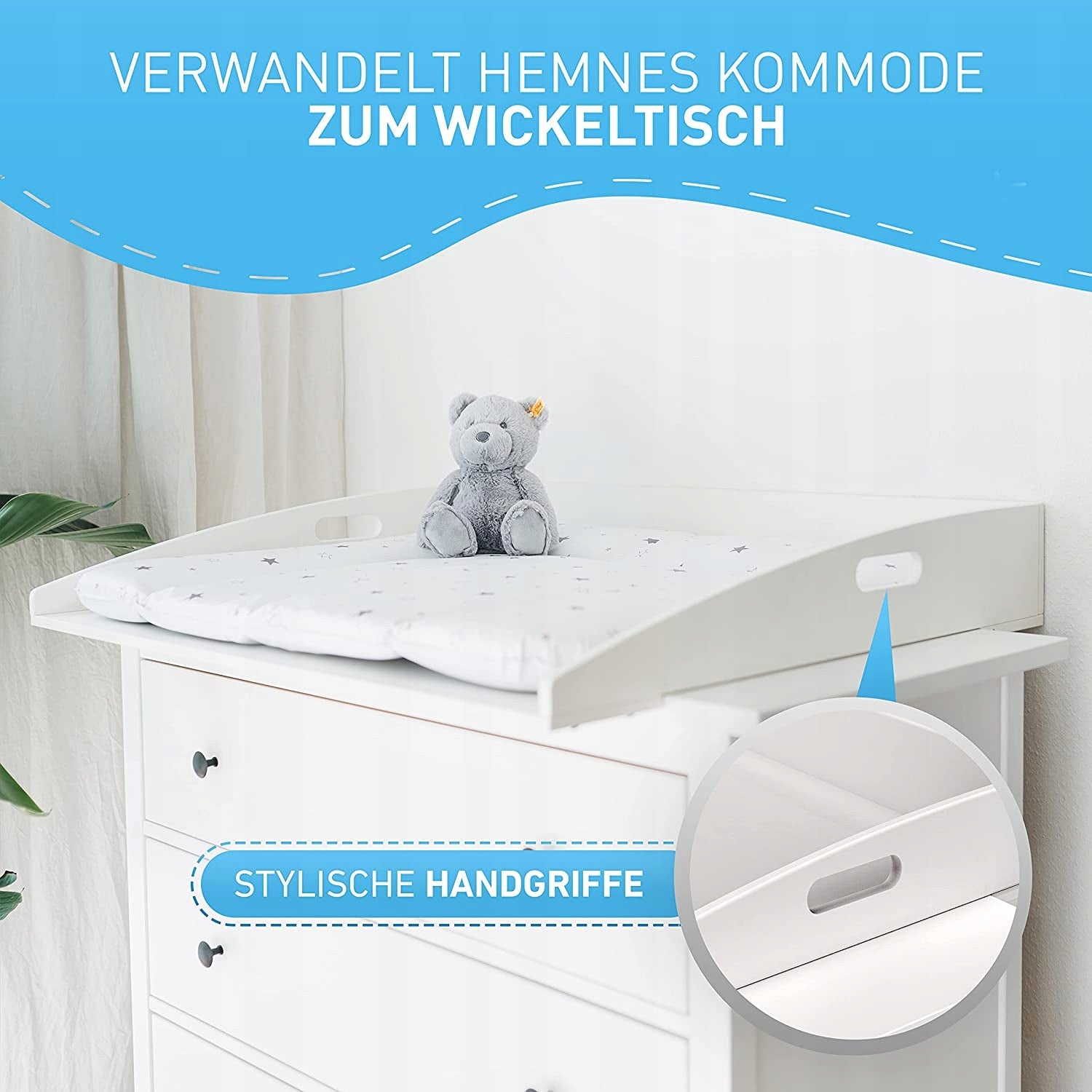 Shelf cover for IKEA 85 x 75 changing table EAN (GTIN) 8719327248928
