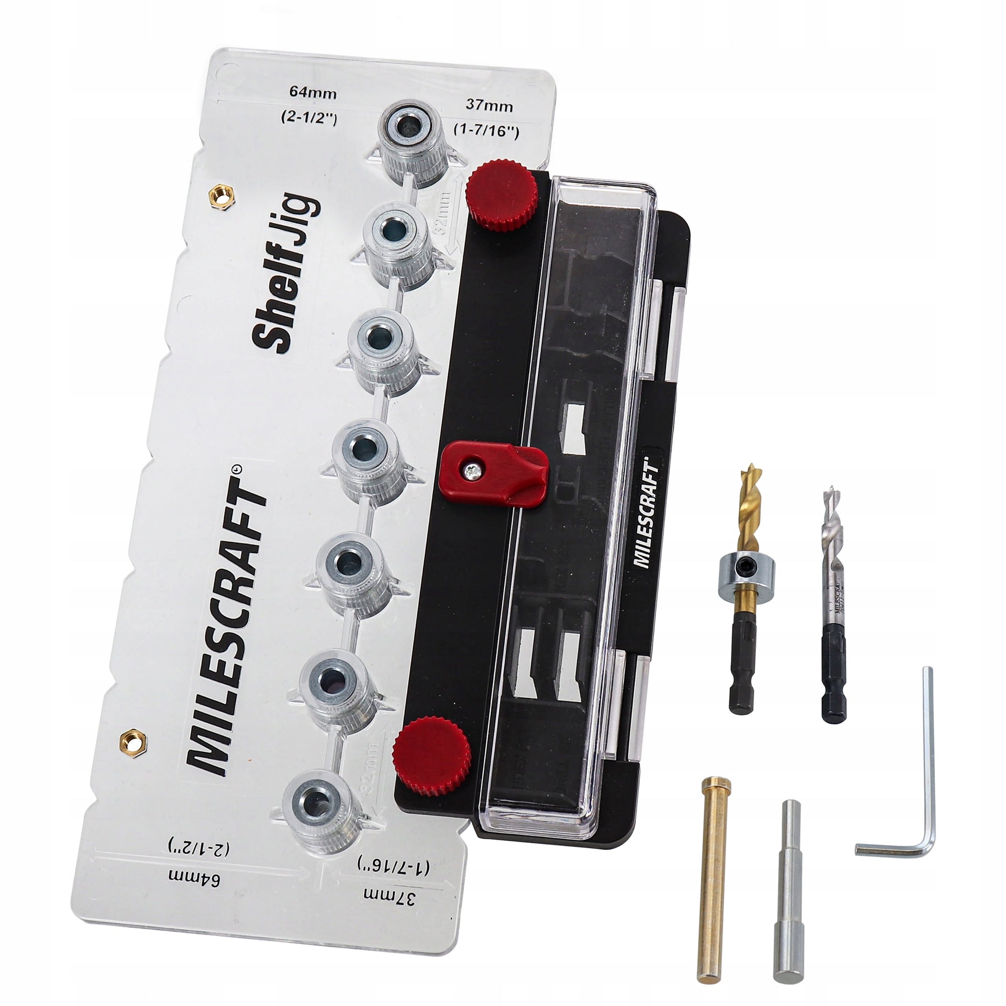 ShelfJig MILESCRAFT SHELF HOLE DRILLING TEMPLATE