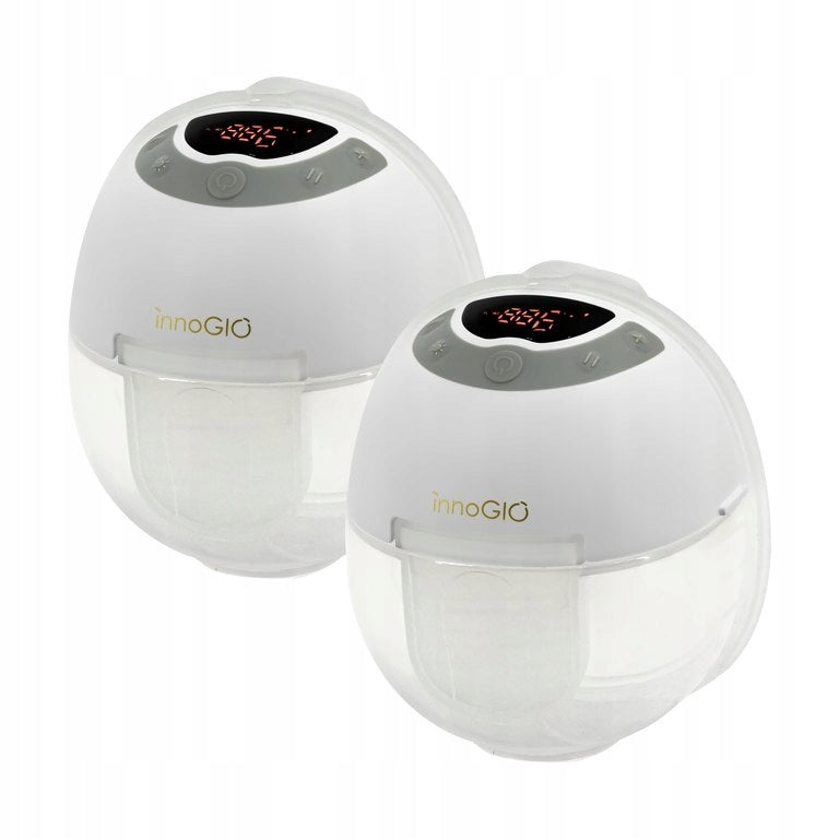 Shell Breast Pump Dual Electric Wireless LED Backlight