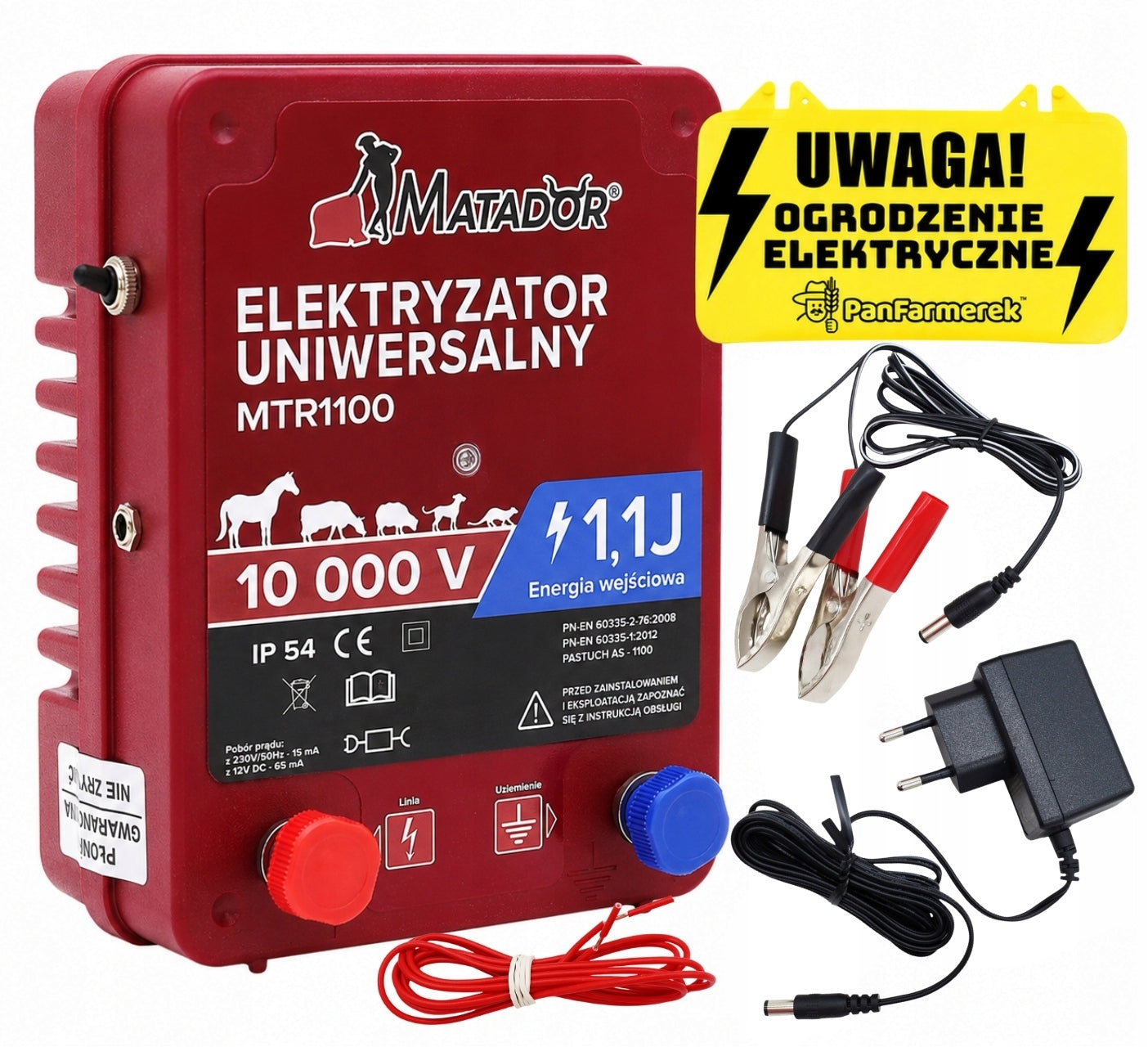 Shepherd Electric Dog HORSES Dog Complete Set Electrician Accessories Manufacturer code Pastuch elektryczny dla psów i kotów