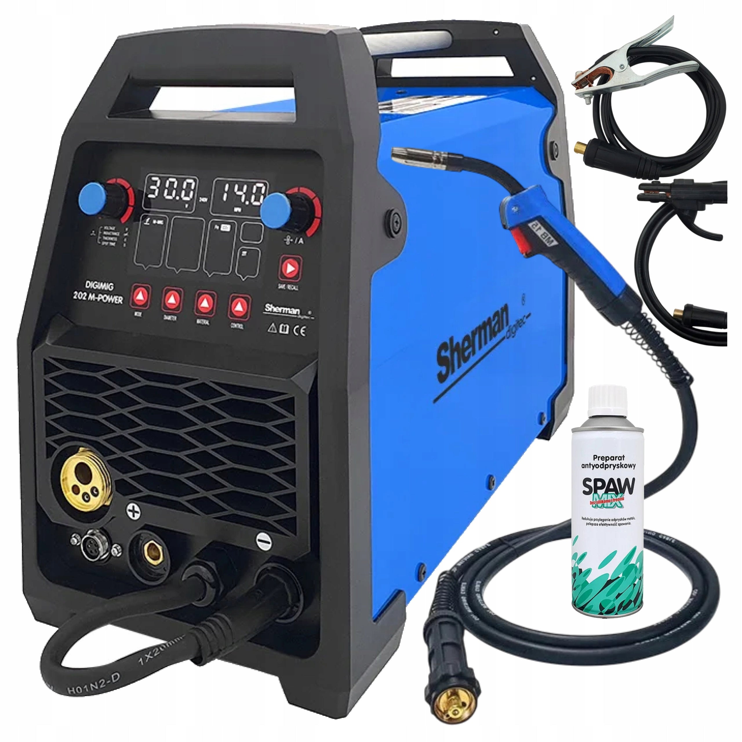 Sherman DIGIMIG 202 M-POWER SYNERGY 200A + SPAWMIX