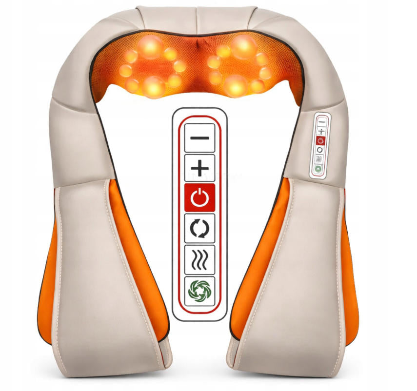 Shiatsu 3D Electric Neck Massager Shoulder Back Massager with Heating Brand no brand
