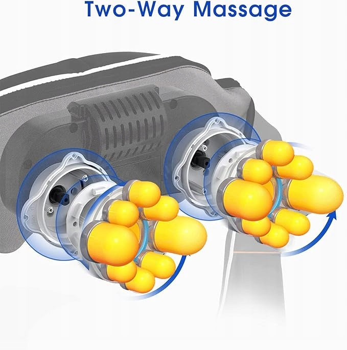 Shiatsu Back Neck Massager Heating 3D H-016 16 Heads Packaging status original