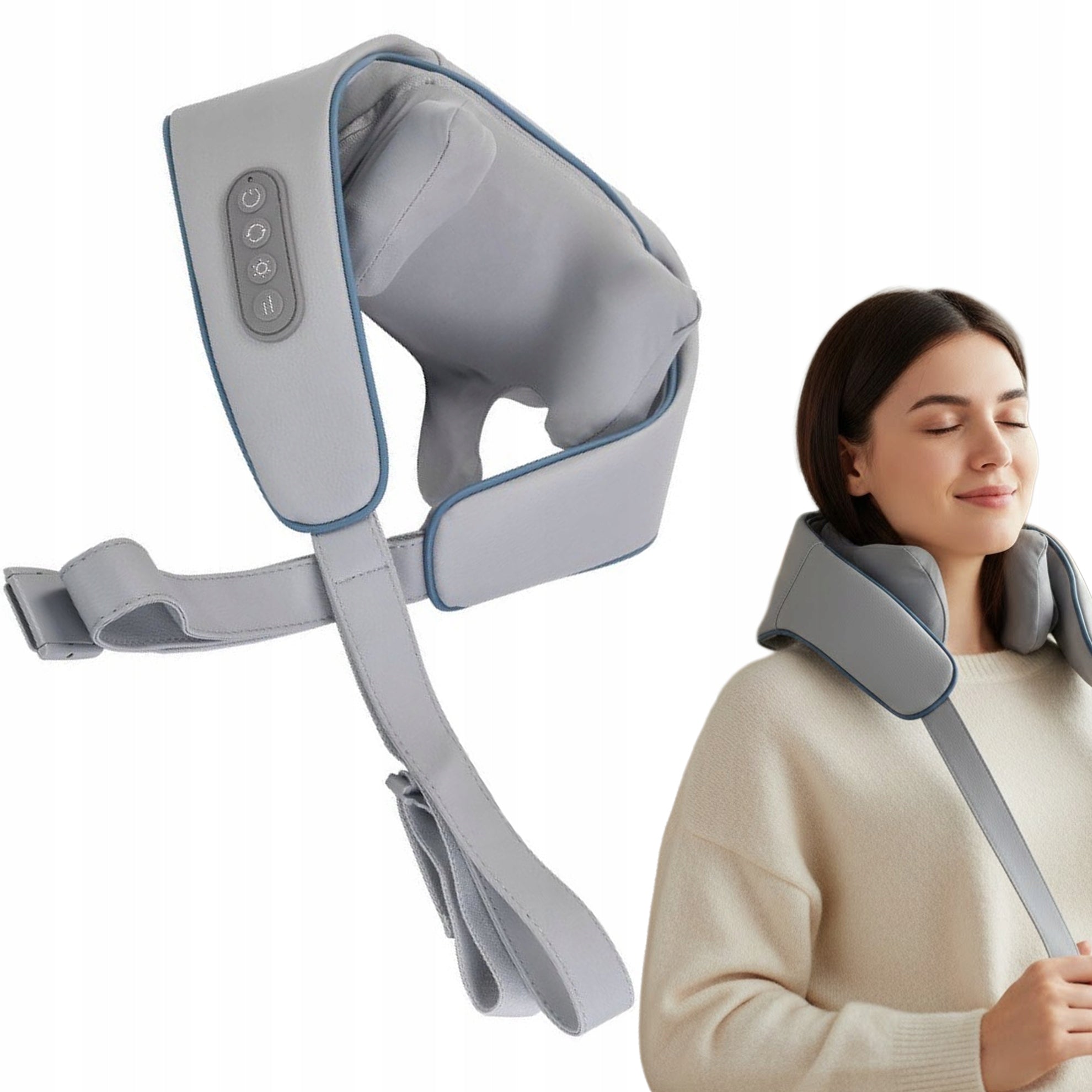 Shiatsu Electric Back Massager Wireless Neck Massager