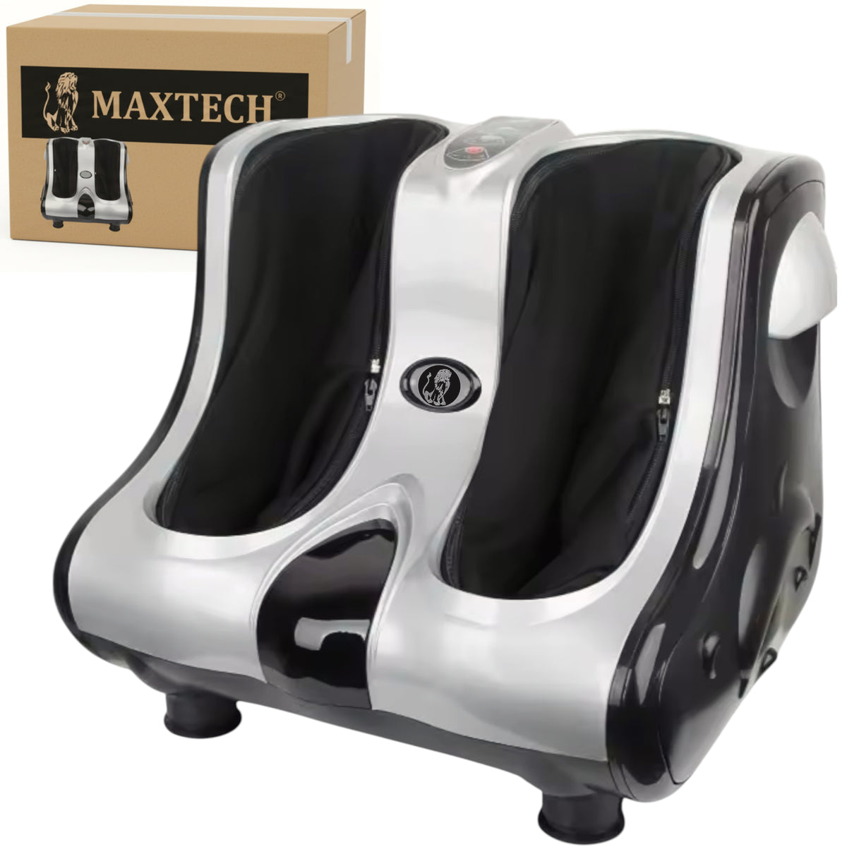 Shiatsu Foot and Calf Massager for Compression Massage Rolling Heating and Vibration