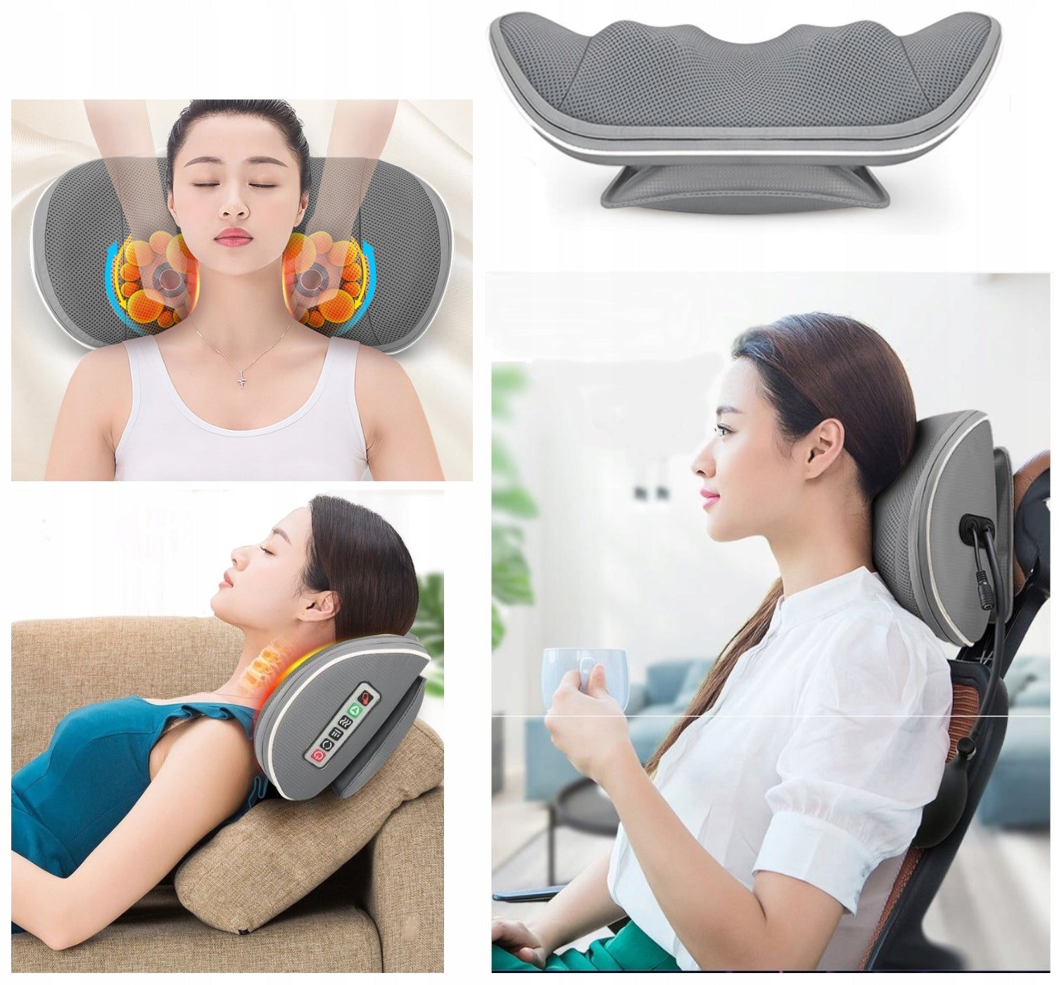 Shiatsu Massage Pillow for Body Neck Massage Large Massage Mat Packaging status original