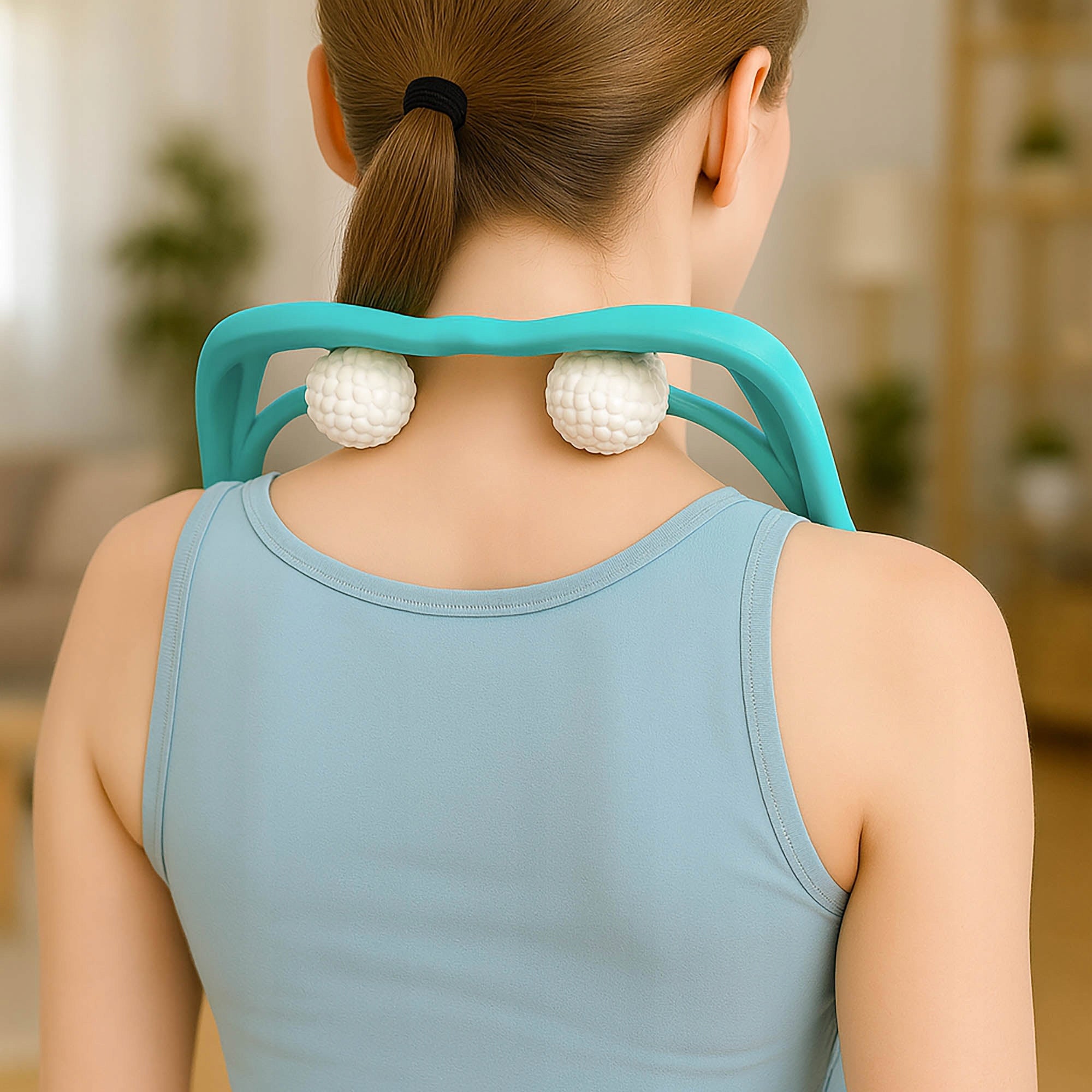Shiatsu Massager for Back Massage Neck Legs Body on Back Handheld Packaging status original
