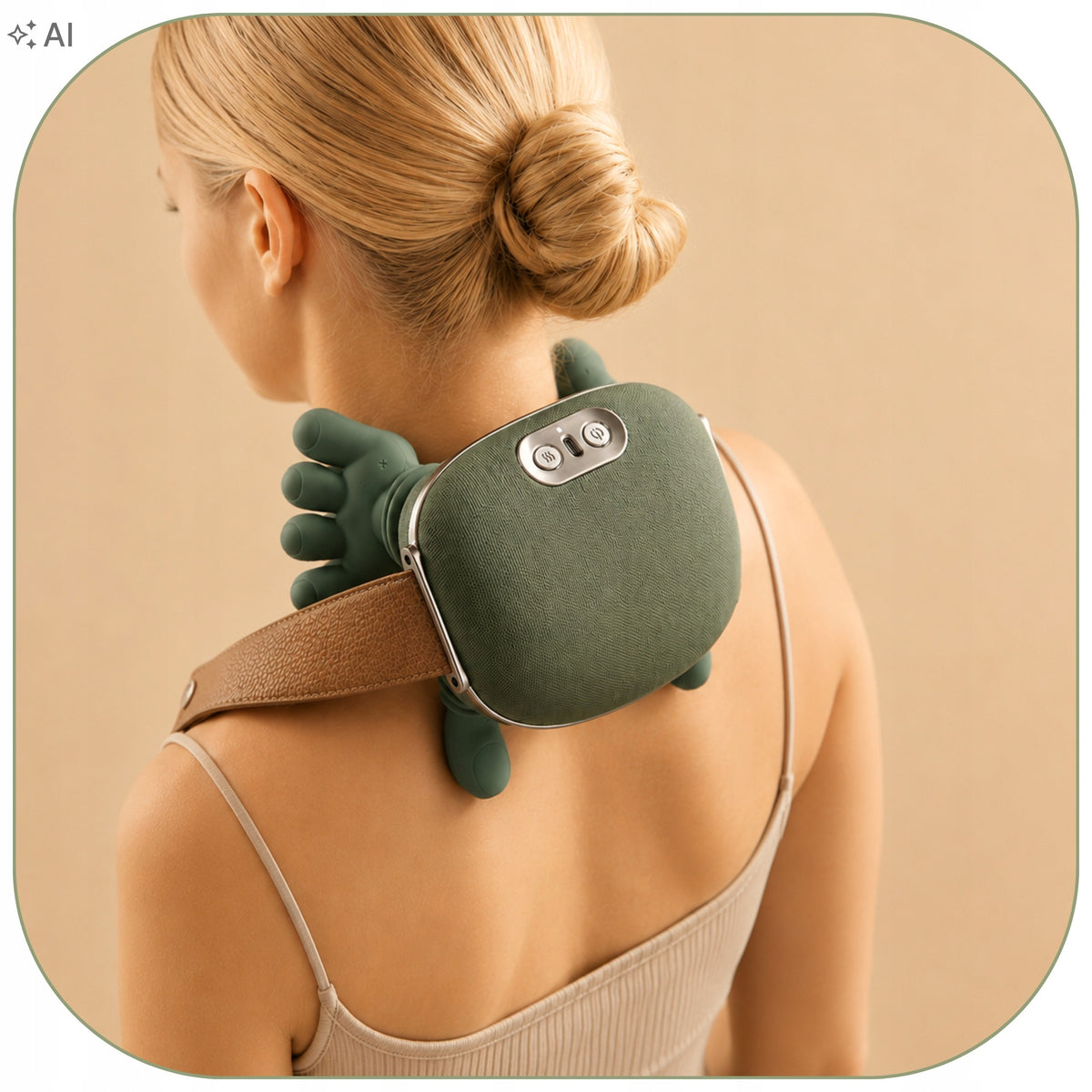 Shiatsu Massager for Calf Shoulder Body Thigh Paws Wireless Manufacturer code Masażer Shiatsu Łapki Bezprzewodowy 3d