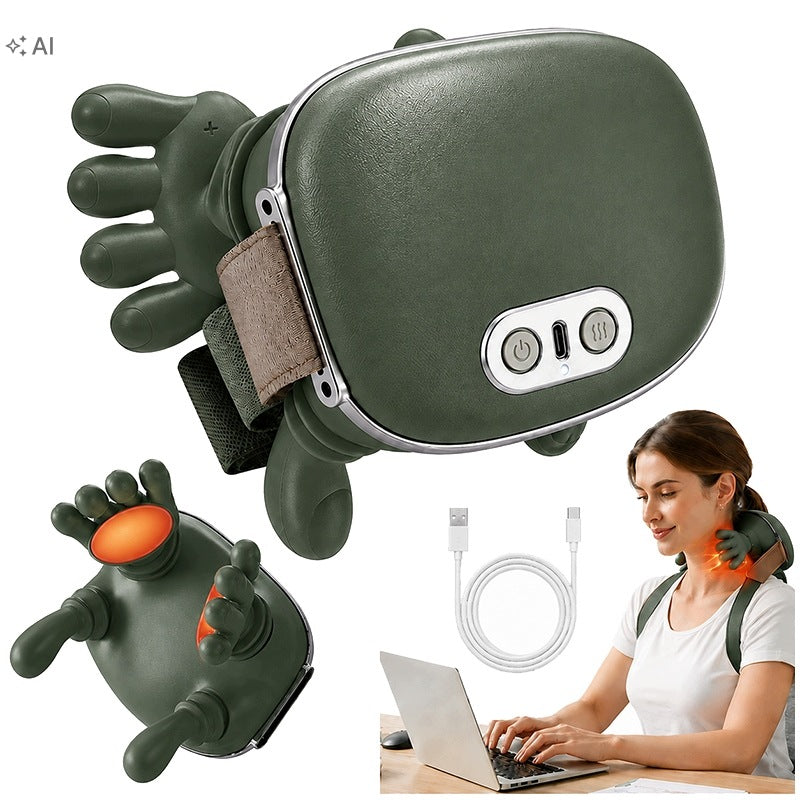 Shiatsu NECK MASSAGER WITH PAWS HANDLES ROMAN