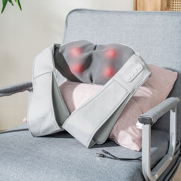Shiatsu Pro Massatsu InnovaGoods Cordless Massager with INFRARED Light Packaging status original