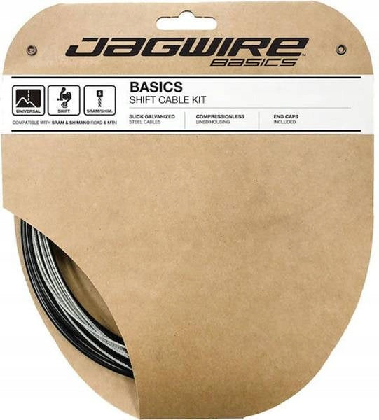 Shift kit JAGWIRE BASIC derailleur cable + LEX ARMOR + tips Brand Jagwire