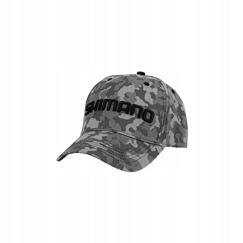 Shimano Grey Camo Baseball Cap