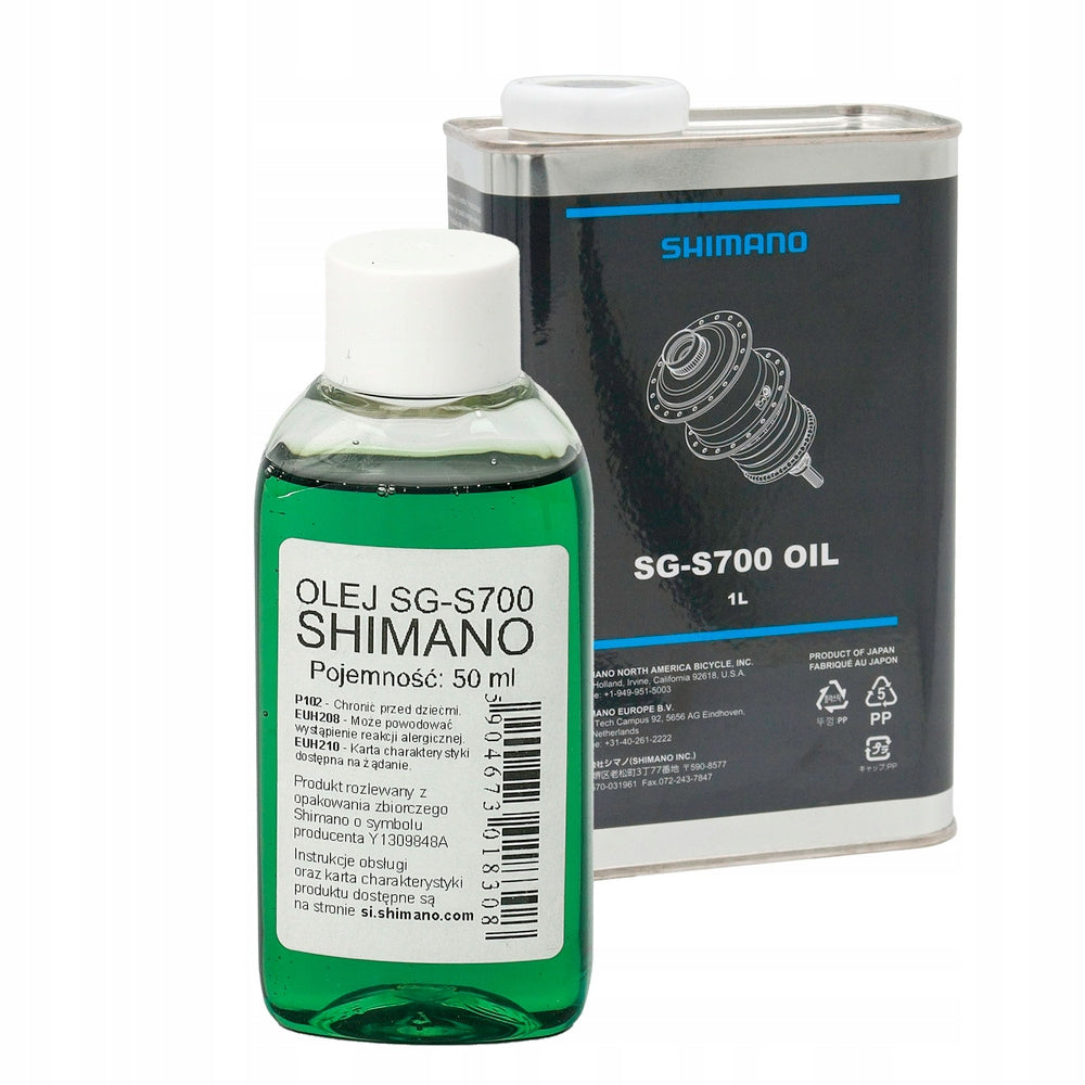 Shimano oil for Alfine SG-S700 multi-speed hubs, green, 50 ml