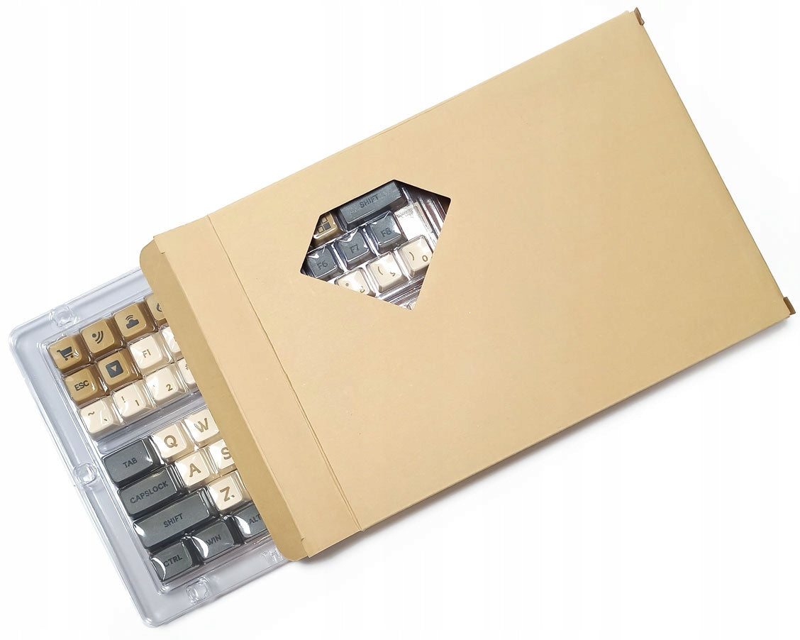 Shimmer Custom KEYCAPS Set PBT Keycap Space Esc White Grey + PULLER Manufacturer no brand