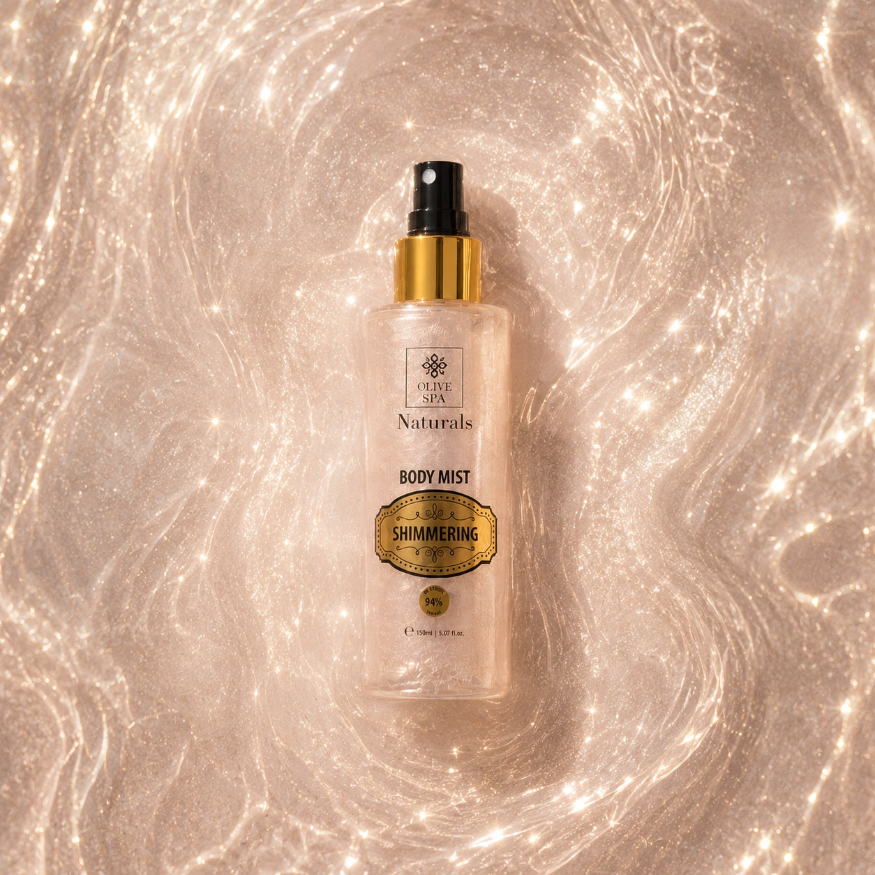 Shimmering Illuminating Body and Hair Mist with Hyaluronic Acid Packaging status original