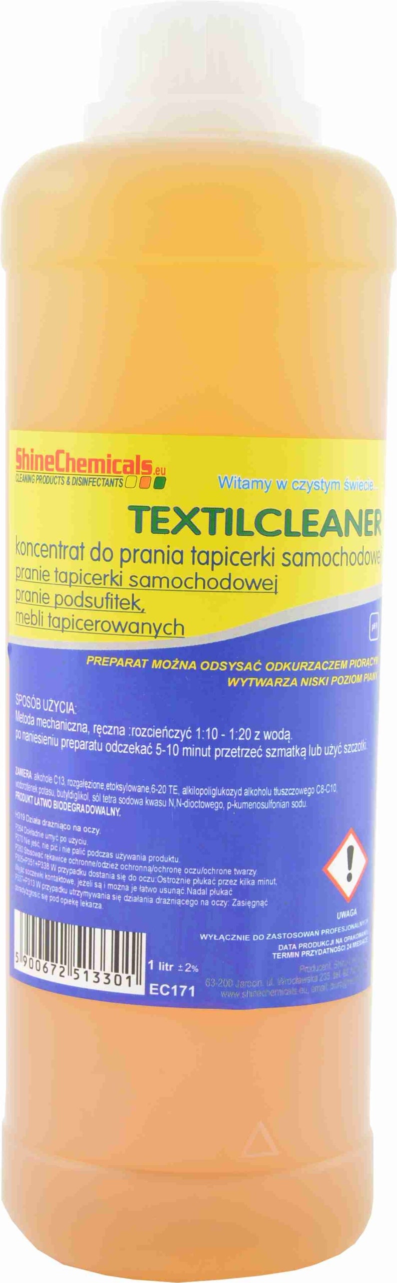 Shine Chemicals Textile Cleaner 1L Manufacturer Shine Chemicals