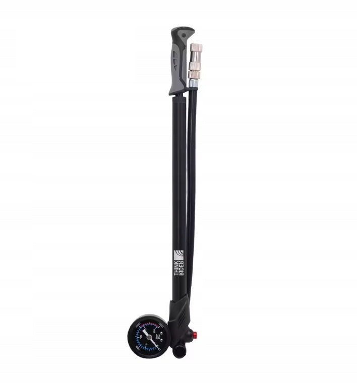 Shock Absorber Pump 300 PSI Flexible Hose with Pressure Gauge