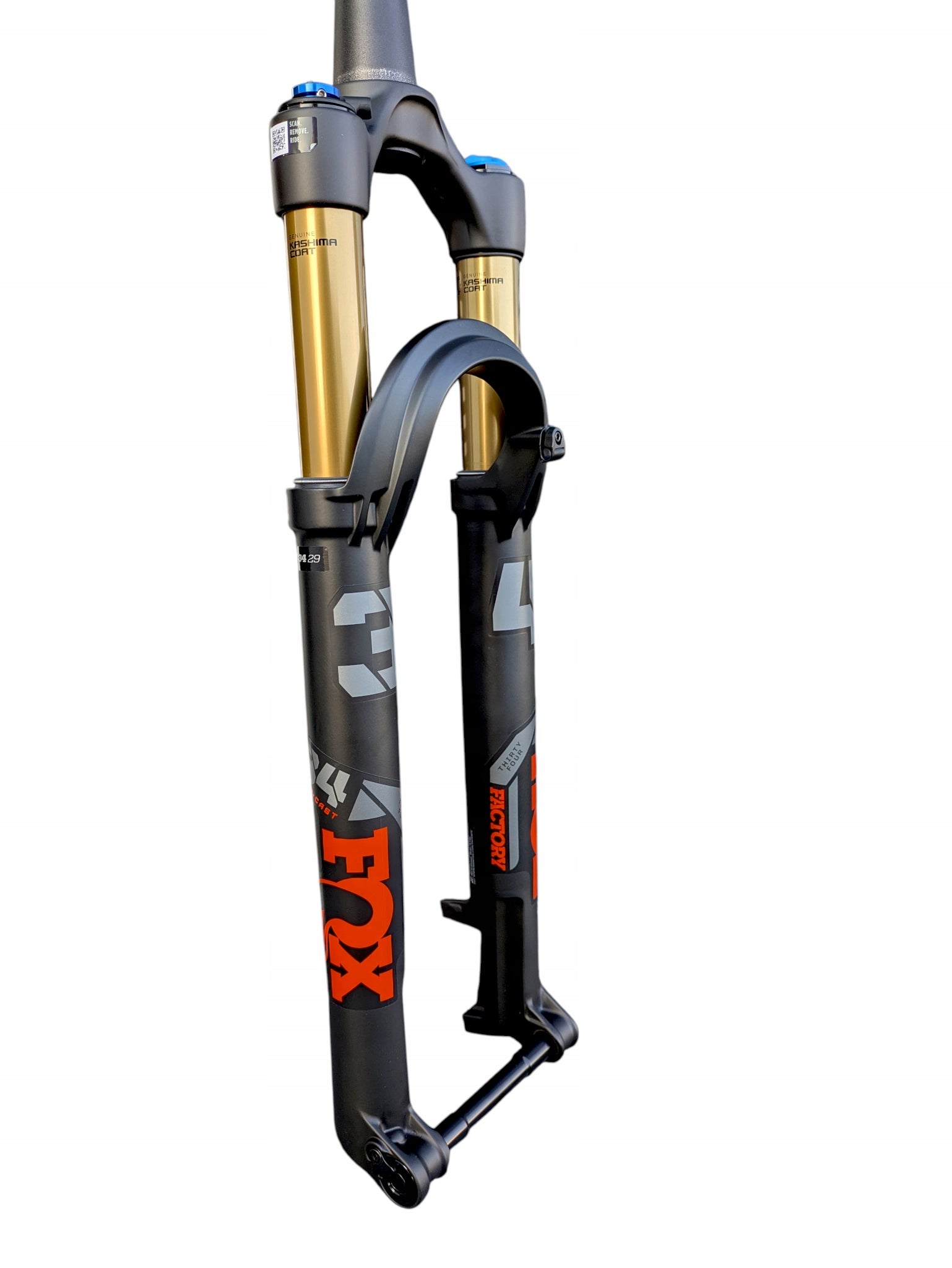 Shock absorber Fox 34 Factory Step-Cast 29'' 100 mm Kashima Manufacturer code 0231564789